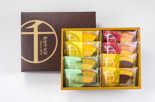 [GINZA SENBIYA] Patisserie Ginza Fruit Baumkuchen Premium 9pcs Gift Set